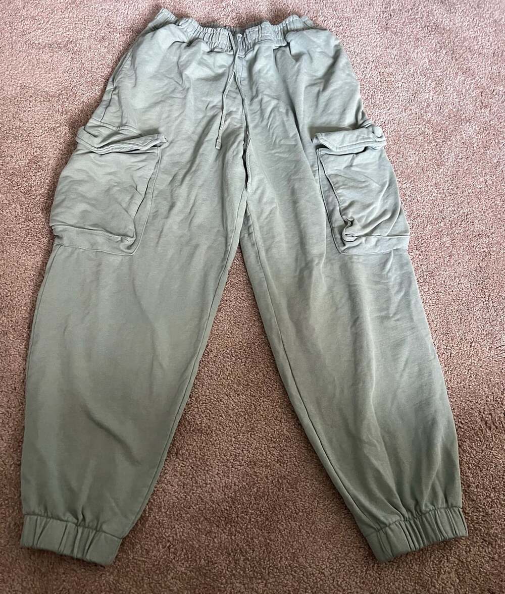 BDG Green Cargo Jogger Sweatpants Size L